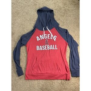 Campus Lifestyle Anaheim Angels Pullover Women Large Lightweight Soft